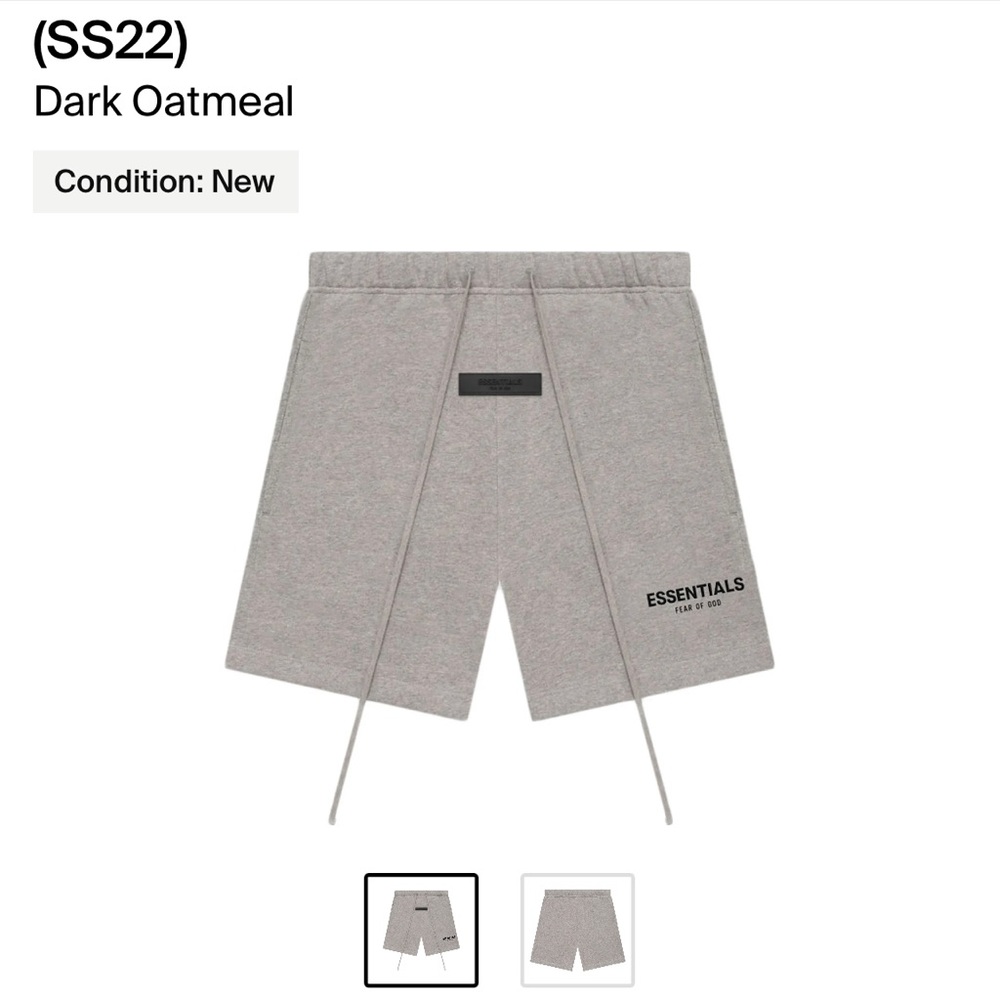 Mens Essentials Shorts Never Worn NWT